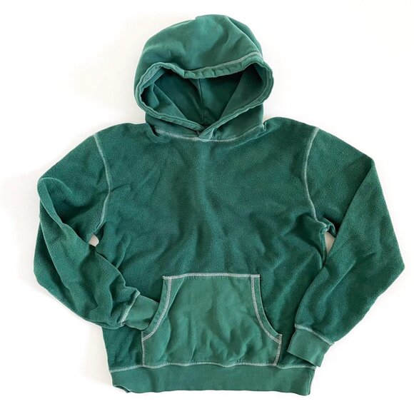 MATE the Label Tops - Mate The Label Women's Organic Fleece Oversized Contrast Hoodie XS/S Green